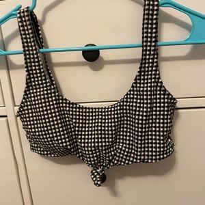 seeded and sewn swimmie top